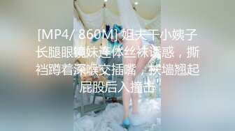 [MP4/ 860M] 姐夫干小姨子长腿眼镜妹连体丝袜诱惑，撕裆蹲着深喉交插嘴，扶墙翘起屁股后入撞击