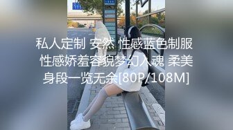 私人定制 安然 性感蓝色制服 性感娇羞容貌梦幻入魂 柔美身段一览无余[80P/108M]