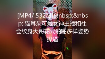 [MP4/ 532M]&nbsp;&nbsp; 猫耳朵可爱女神主播和社会纹身大哥花式啪啪多样姿势操逼